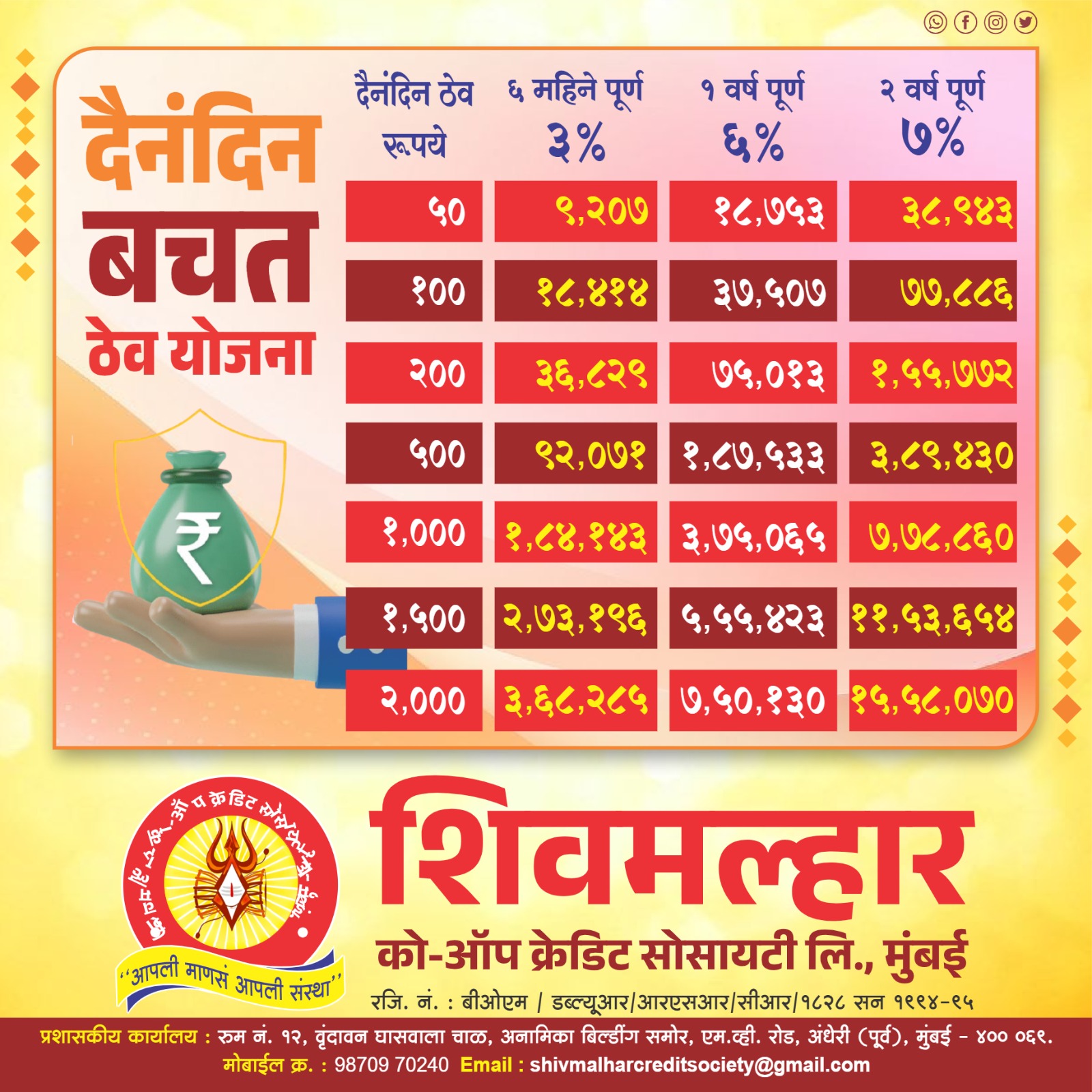 Daily Deposit